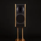 AT 21 pro speaker front view on a black background